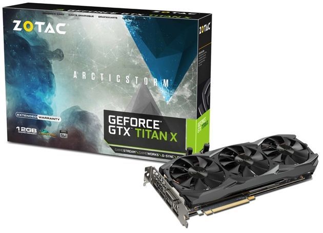 Zotac GeForce Titan X ArcticStorm karta graficzna