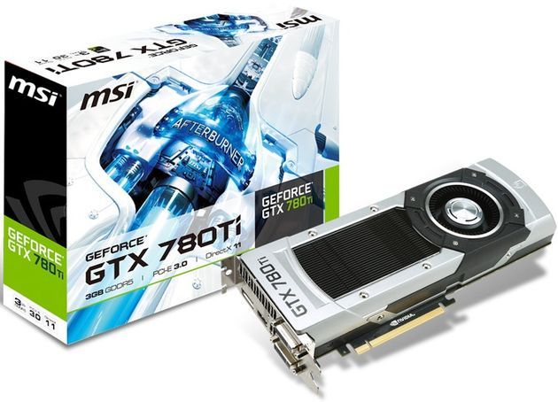 MSI GeForce GTX 780 Ti karta graficzna zdjęcie