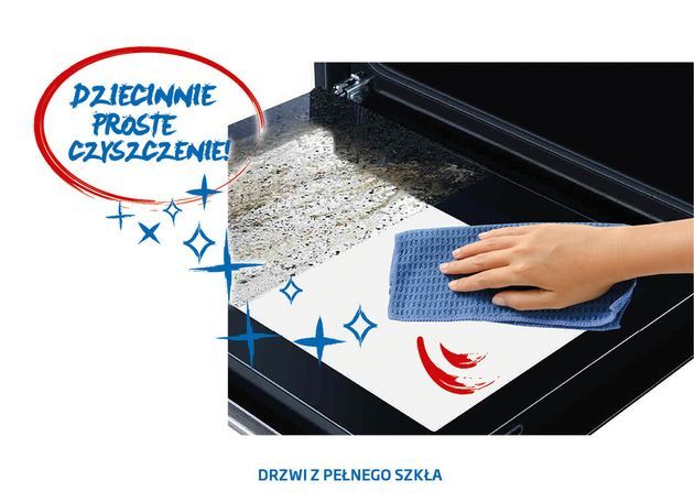 BEKO - drzwi z pełnego szkła