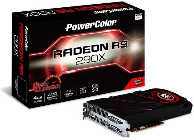 PowerColor Radeon R9 290X OC karta graficzna zdjęcie opakowanie
