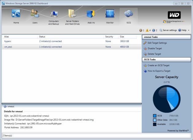 WD Sentinel DX4000 - konfiguracja