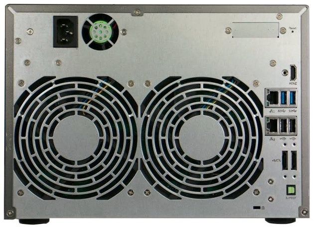 Asustor AS7010T serwer NAS tył