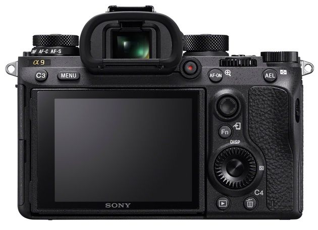 Sony A9 wizjer, ekran LCD