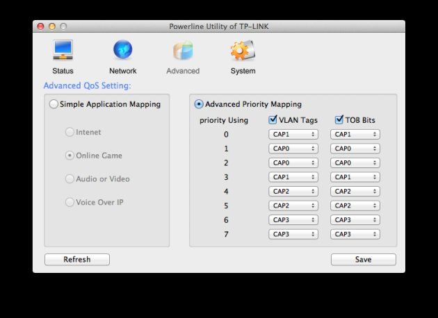 QoS - Advanced Priority Mapping