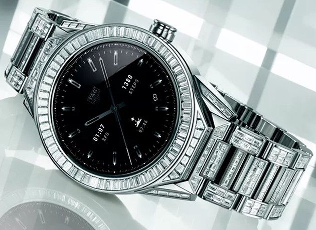 TAG Heuer Connected Modular 45 Full Diamond smartwach