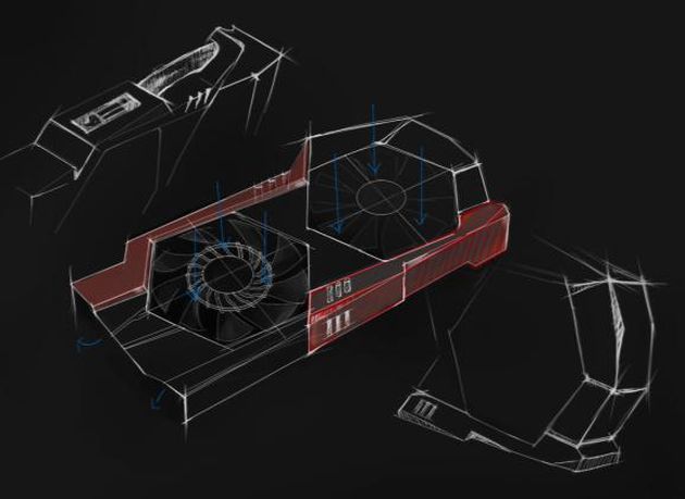 ASUS ROG Striker GTX 760 karta graficzna projekt