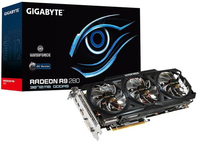 Gigabyte Radeon R9 280 WindForce 3X karta graficzna