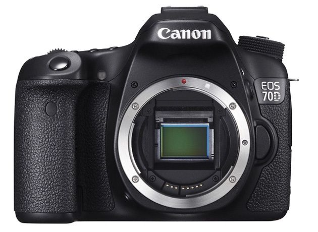 Canon EOS 70D sensor widok przód