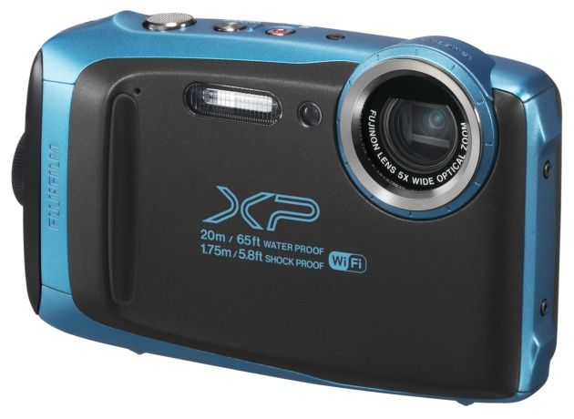 Fujifilm Finepix XP130 widok przód bok