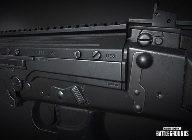 PUBG broń 2018