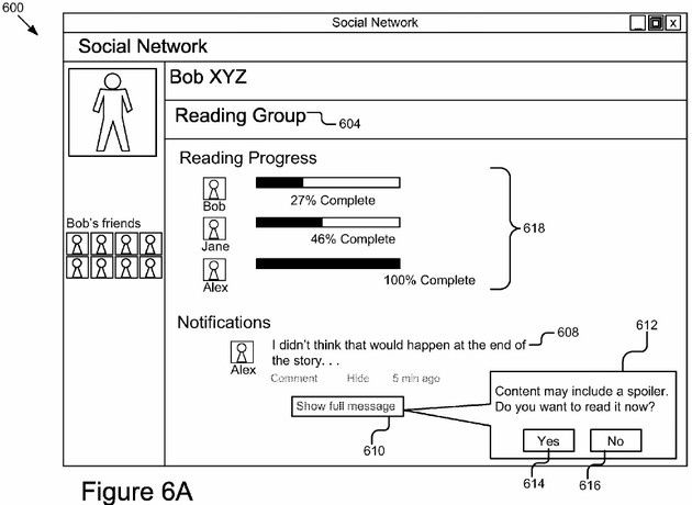 Google spoilery patent