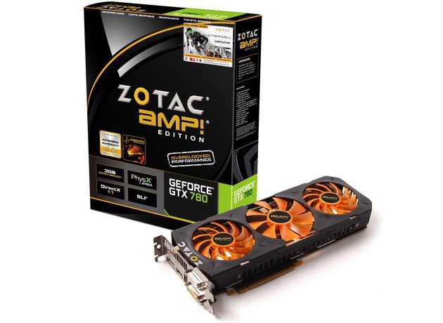 Zotac GeForce GTX 780 AMP! karta graficzna zdjęcie opakowanie
