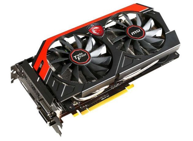 MSI GeForce GTX 760 karta graficzna zdjęcie