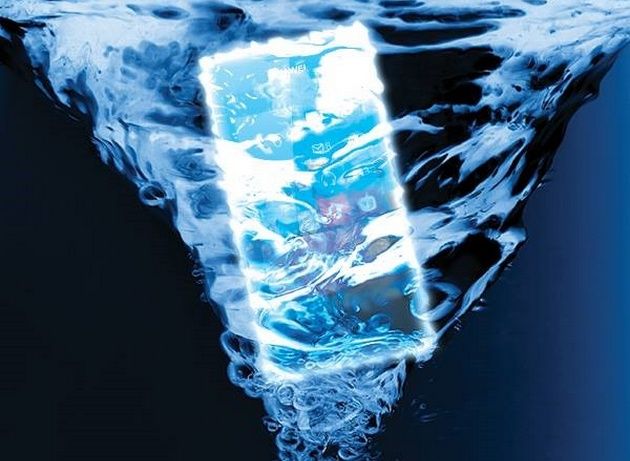Huawei Windows Phone smartfon woda