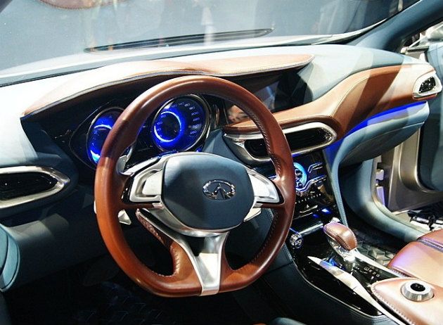 Infiniti QX30 wnętrze
