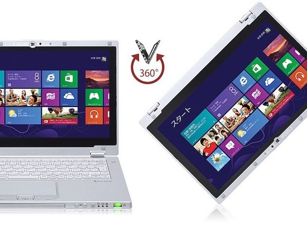 Panasonic AX3 konwertowalny ultrabook windows 8