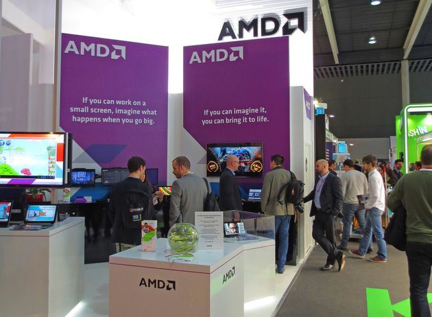 MWC 2014 - stanowisko AMD