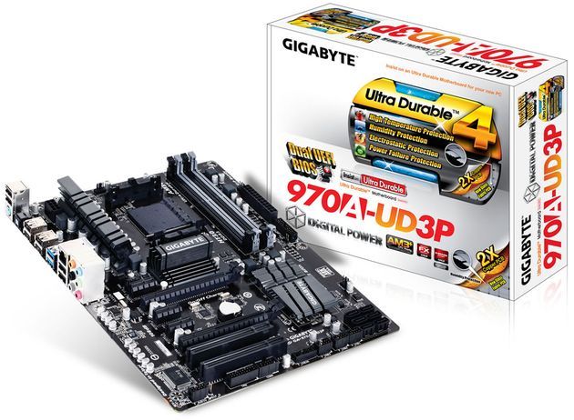 Gigabyte GA-970A-UD3P płyta główna zdjęcie opakowanie