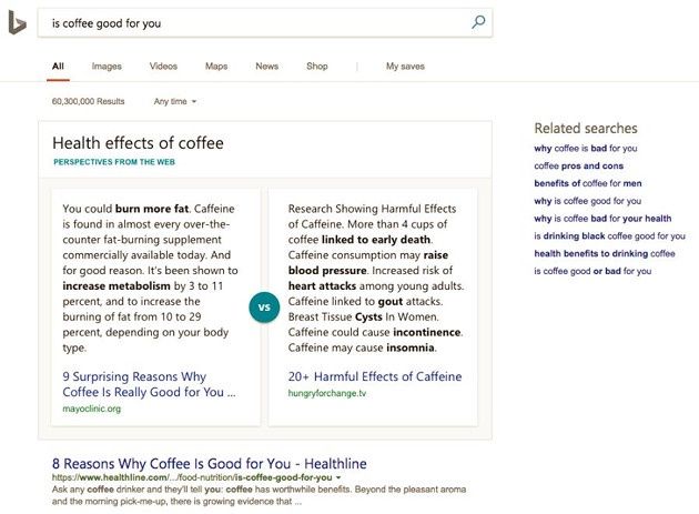 Bing odpowiedź