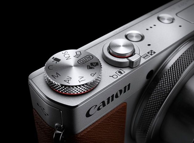 Canon G9 X przyciski pokrętła