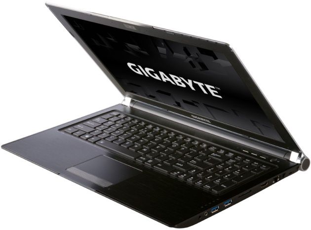 Gigabyte P25 laptop do gier widok