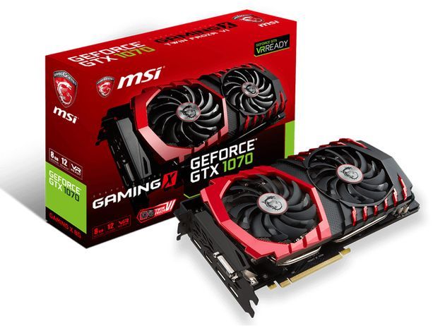 MSI GeForce GTX 1070 Gaming X 8G karta graficzna