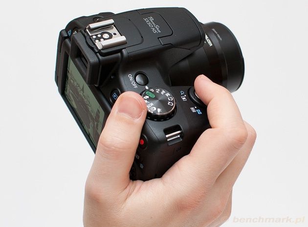 Canon Powershot SX50 HS sterowanie zoomem