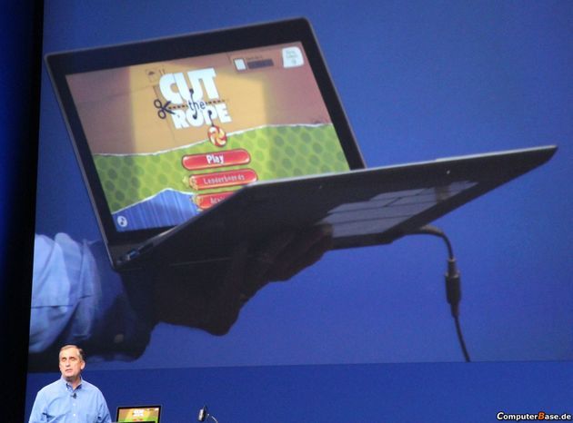 Intel Broadwell prezentacja IDF 2013 laptop zdjęcie