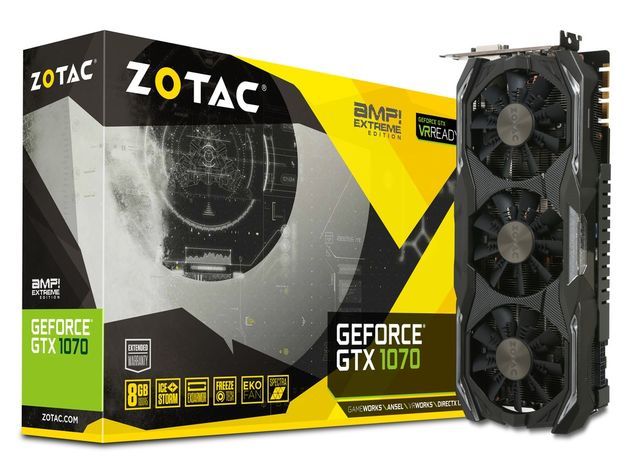 Zotac GeForce GTX 1070 AMP! Extreme karta graficzna