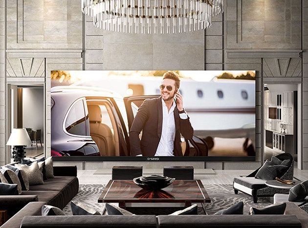 C Seed 262 największy telewizor 4K na świecie wygląd