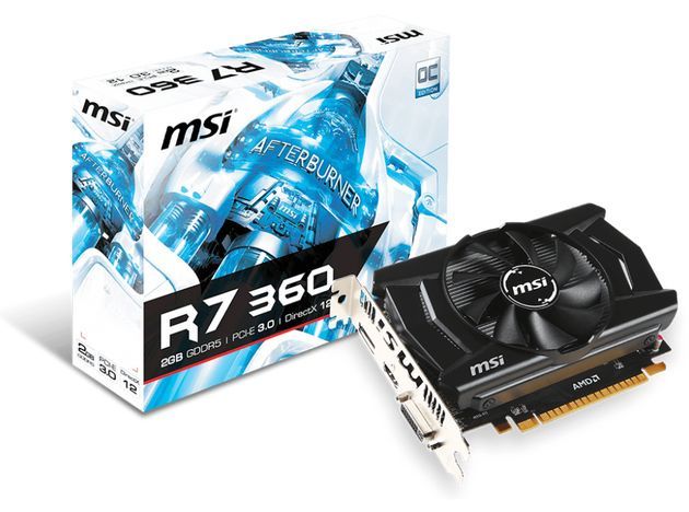 MSI Radeon R7 360 OC karta graficzna