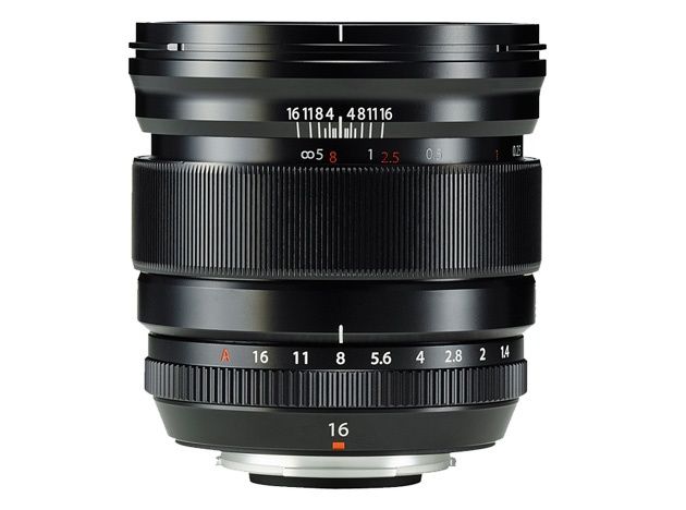 Fujinon XF 16mm f/1,4R WR widok bok