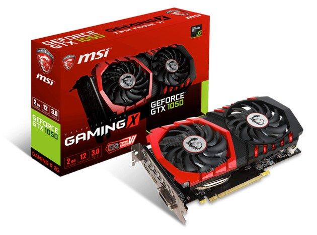 MSI GeForce GTX 1050 Gaming X karta graficzna