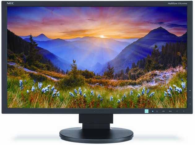 NEC EA234WMi monitor wygląd