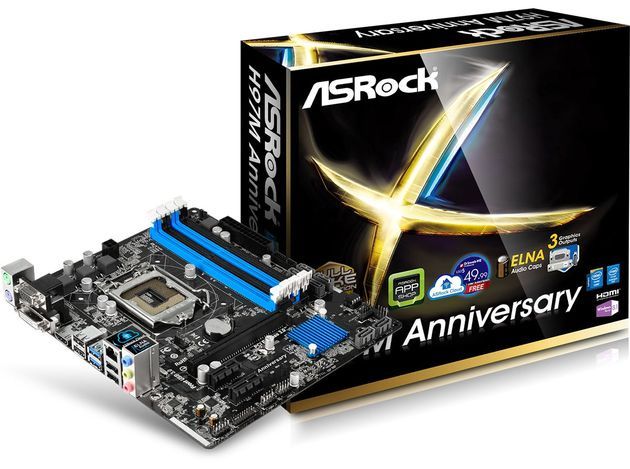 ASRock H97M Anniversary płyta główna opakowanie
