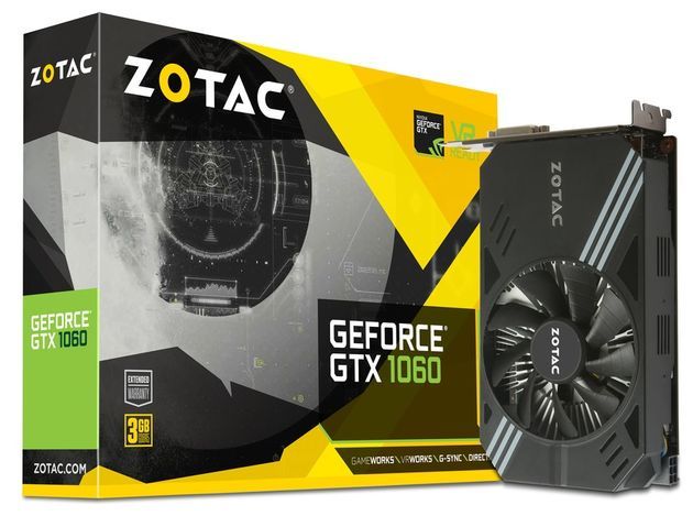 Zotac GeForce GTX 1060 3GB karta graficzna