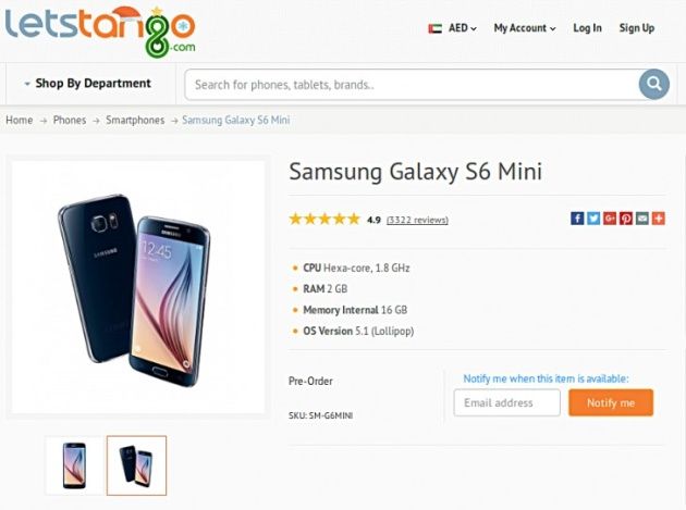 Galaxy S6 mini