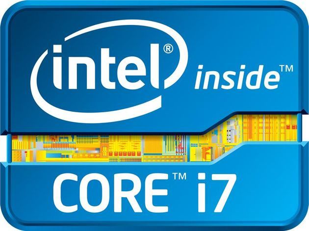 Intel Core i7 procesor logo