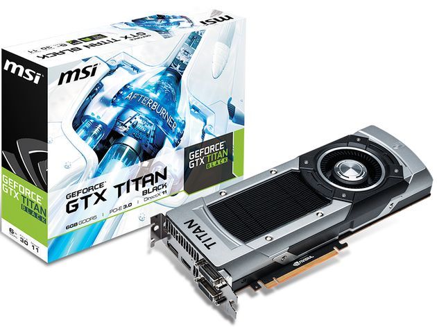 MSI GeForce GTX Titan Black karta graficzna