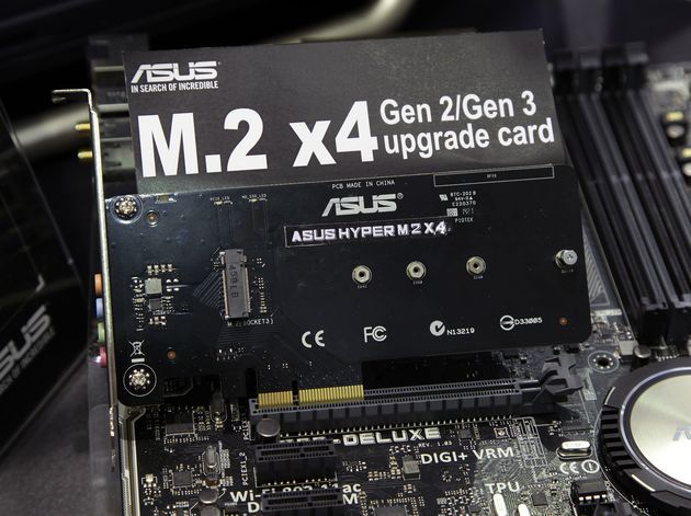 ASUS Hyper M.2 X4 adapter