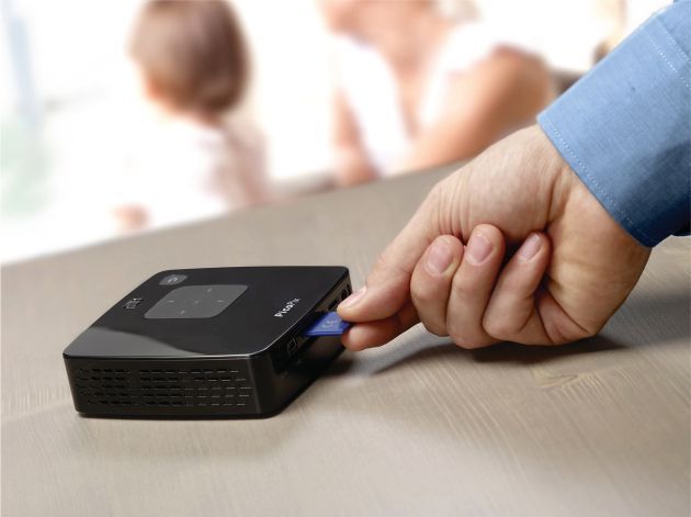 Philips PicoPix PPX2480 sd card