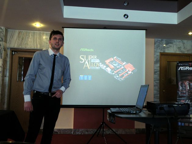 ASRock &amp; Intel konferencja - Paweł Milanowski