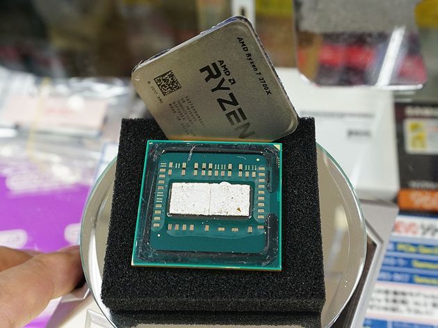 AMD Ryzen 7 2700X - delidding