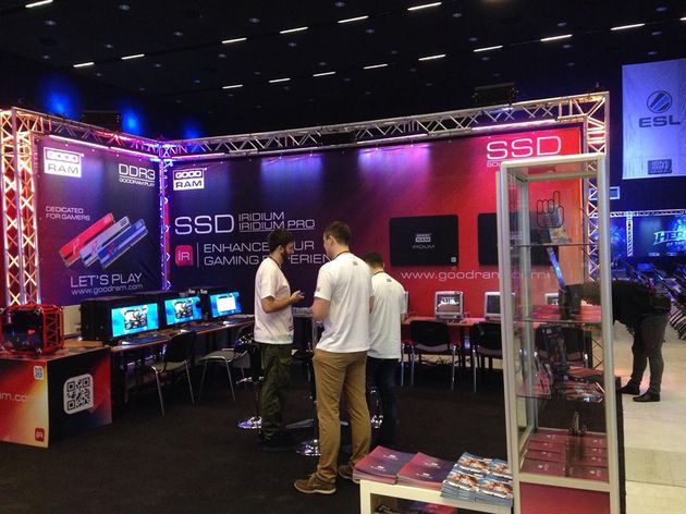 GOODRAM na IEM 2015 - stoisko