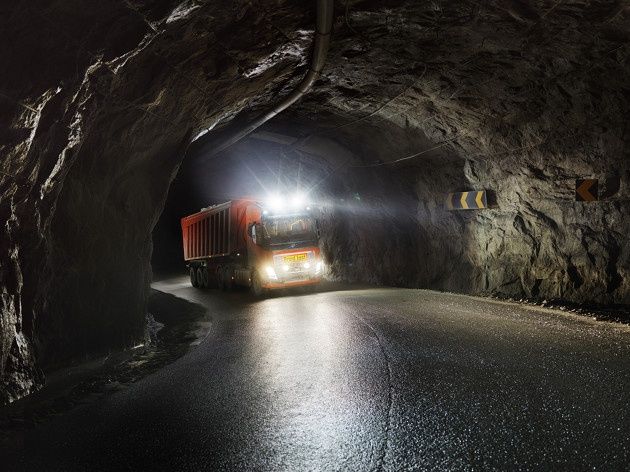 Volvo FH16 tunel