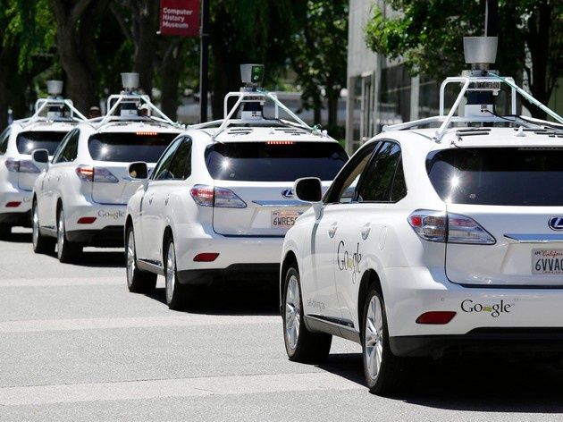 Google Car flota