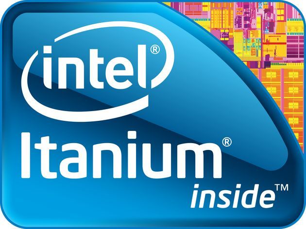 Intel Itanium procesor logo