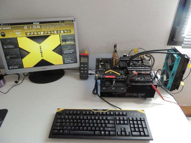 MSI Z87 XPower podkręcanie Intel Core i7 4770K platforma zdjęcie