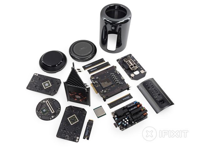 Apple Mac Pro komputer - części