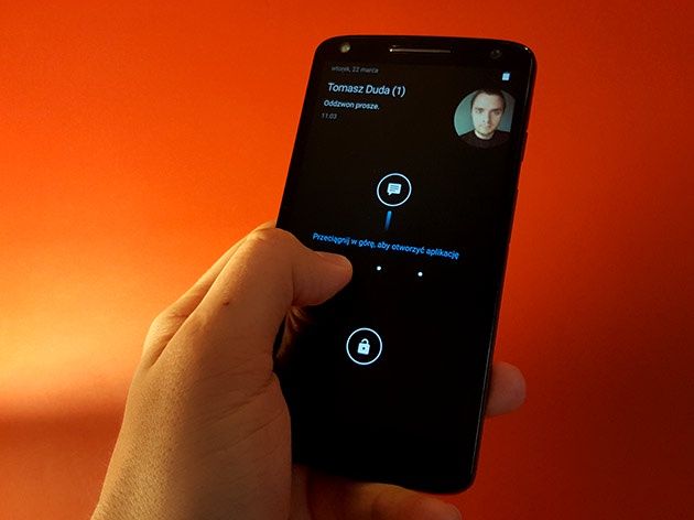 Moto X Force wyświetlacz